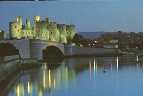 Conwy Castle at night